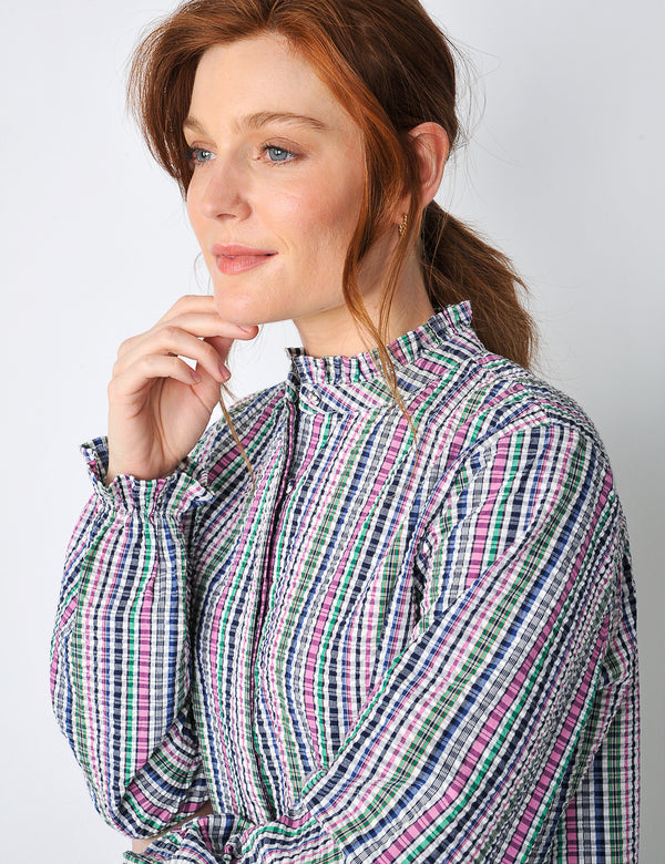 Pannier Shirt in Multi-colour Check