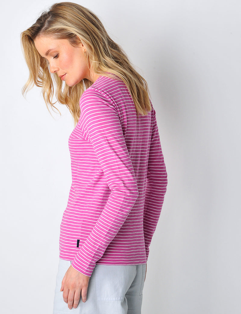 Portreath Top in Pink