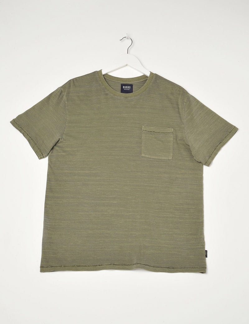 Cliff T-Shirt Deep Olive Green