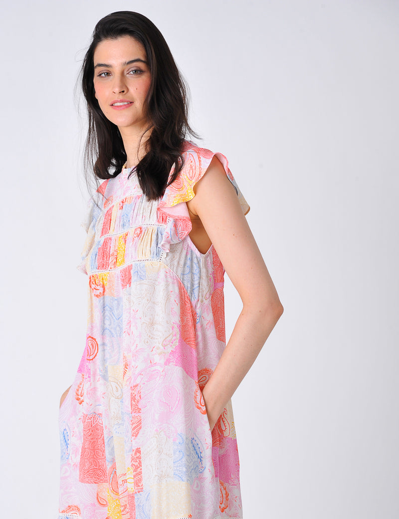 Forrabury Dress Chalk Pink
