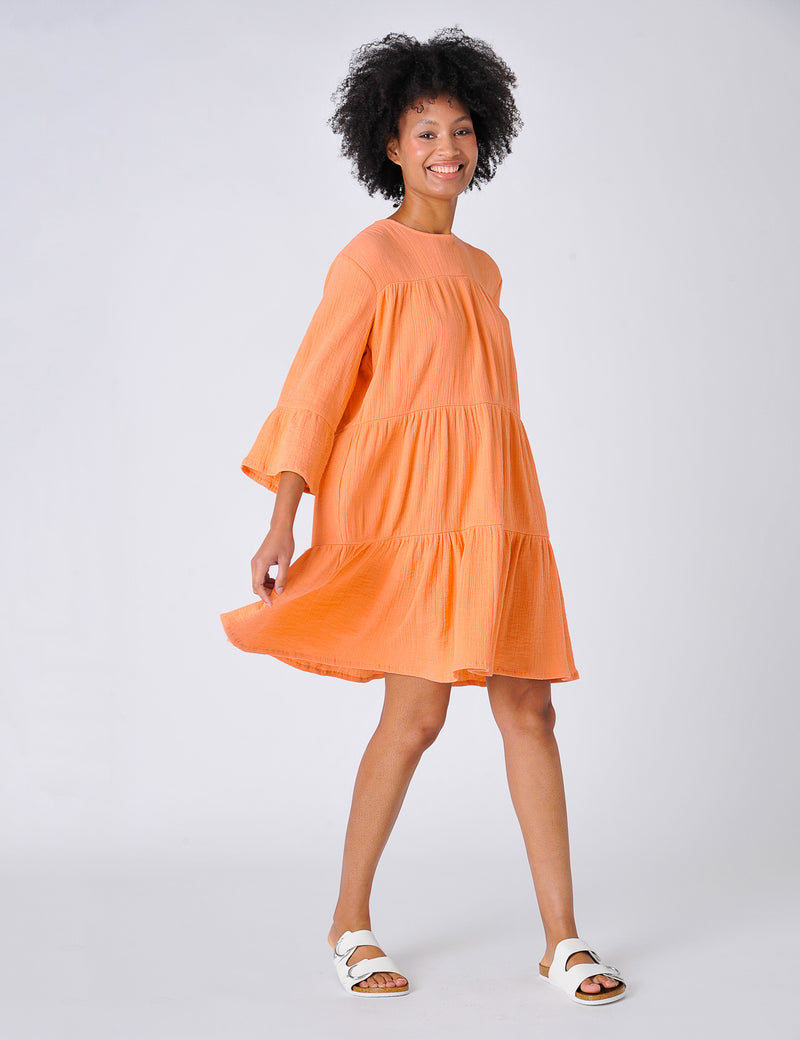Polemear Dress Papaya