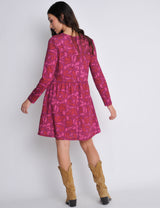 Hannafore Short Magenta Pink