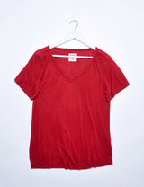 Mawgan Top in Deep Red