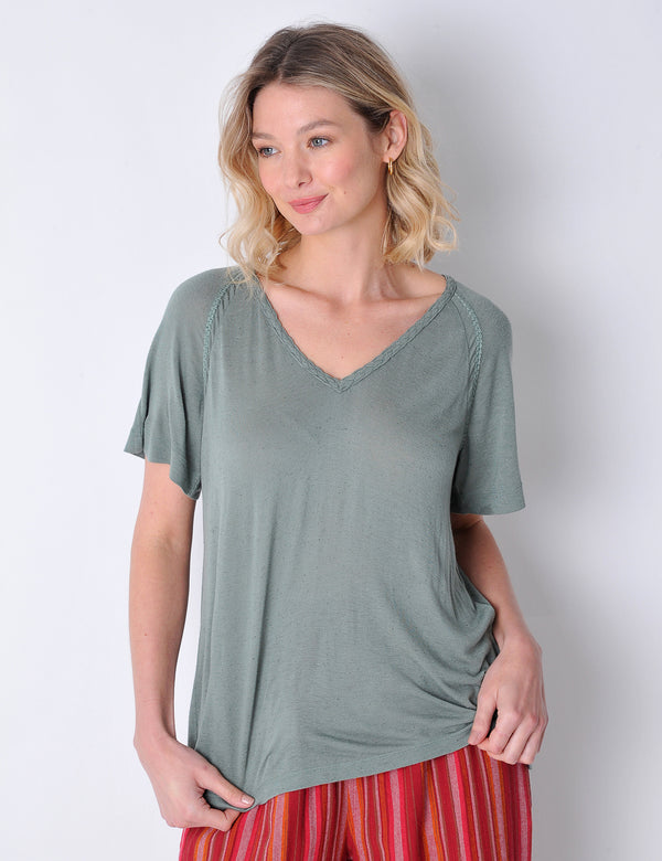 Mawgan Top in Khaki