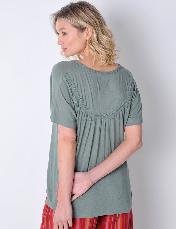 Mawgan Top in Khaki