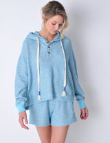 Crossgate Sweatshirt in Turquoise