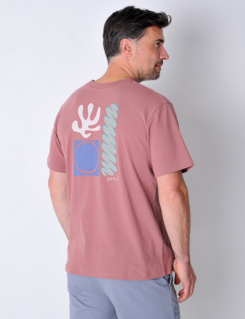 Southsea Tee in Russet