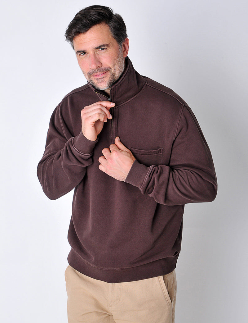 Kynance Sweatshirt in Bitter Chocolate
