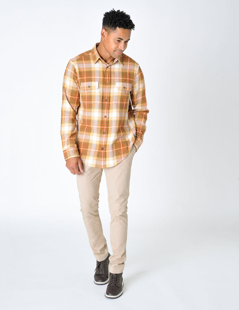 Callington Shirt Burnt Ochre