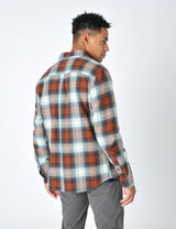 Dunsford Overshirt Burnt Rust