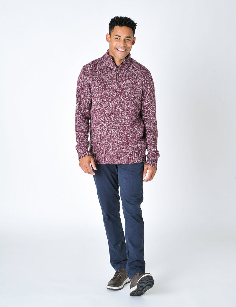Saunton Jumper Cabernet Burgundy