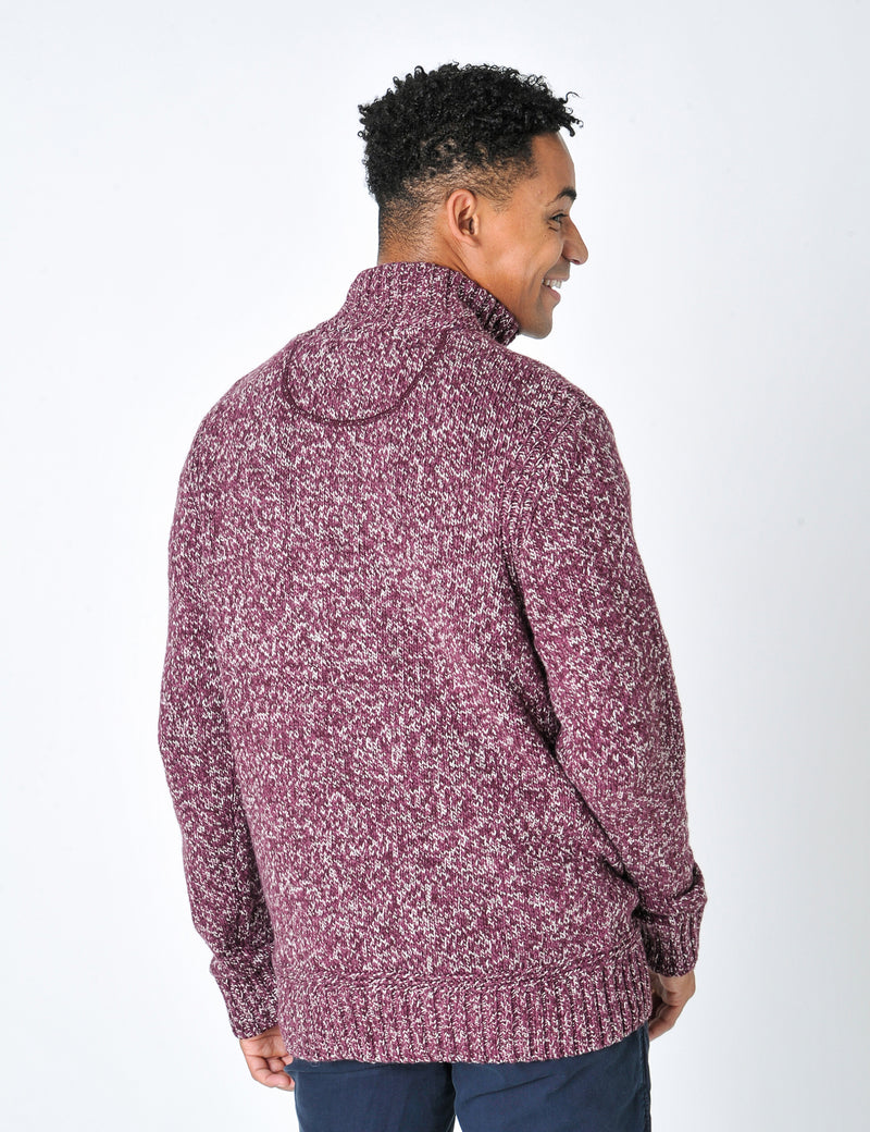 Saunton Jumper Cabernet Burgundy