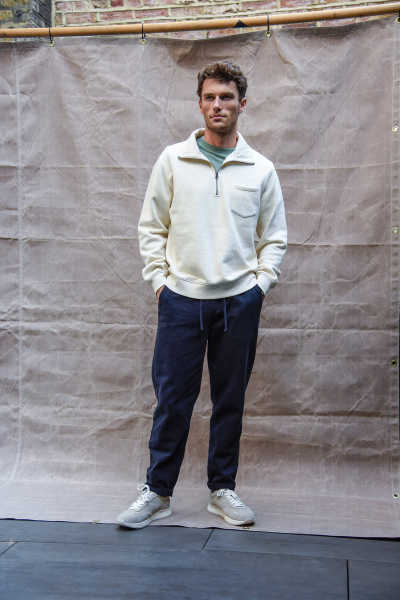 Harris Dark Navy Trousers