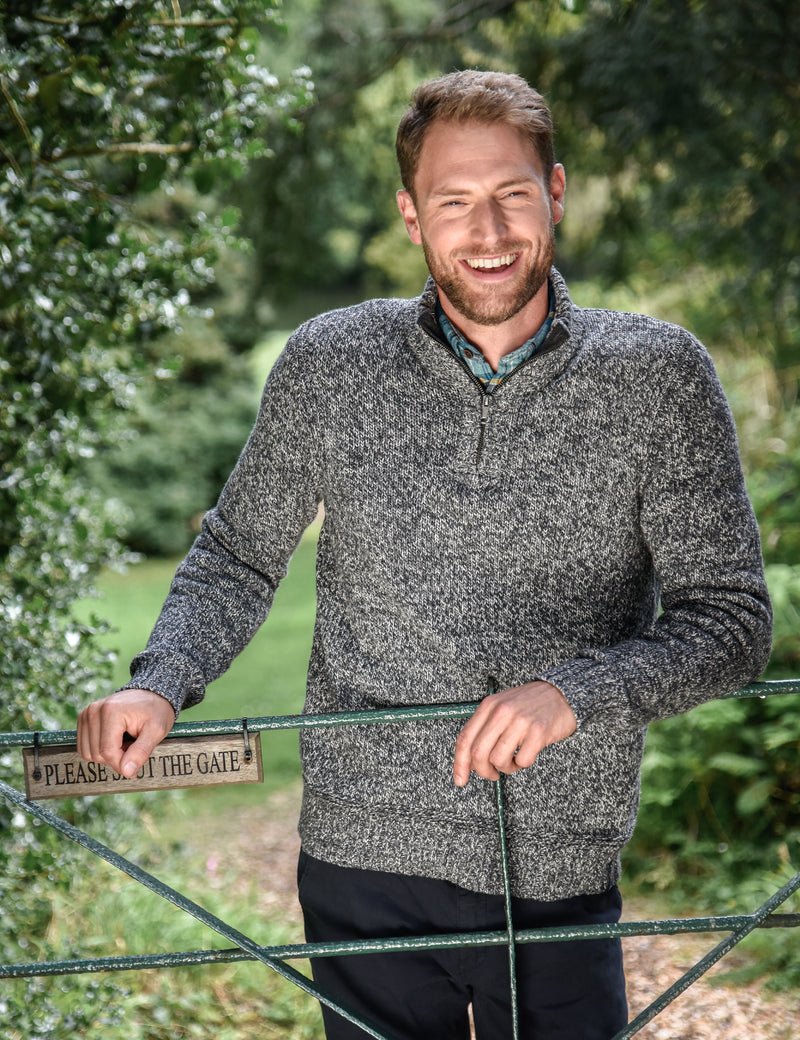 Saunton Jumper Charcoal Grey