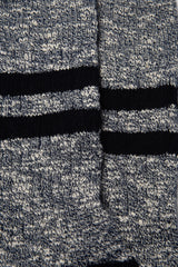 Padstow Men's Socks - Navy Stripe