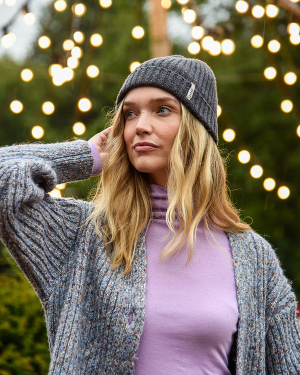 Bampton Beanie Charcoal Grey