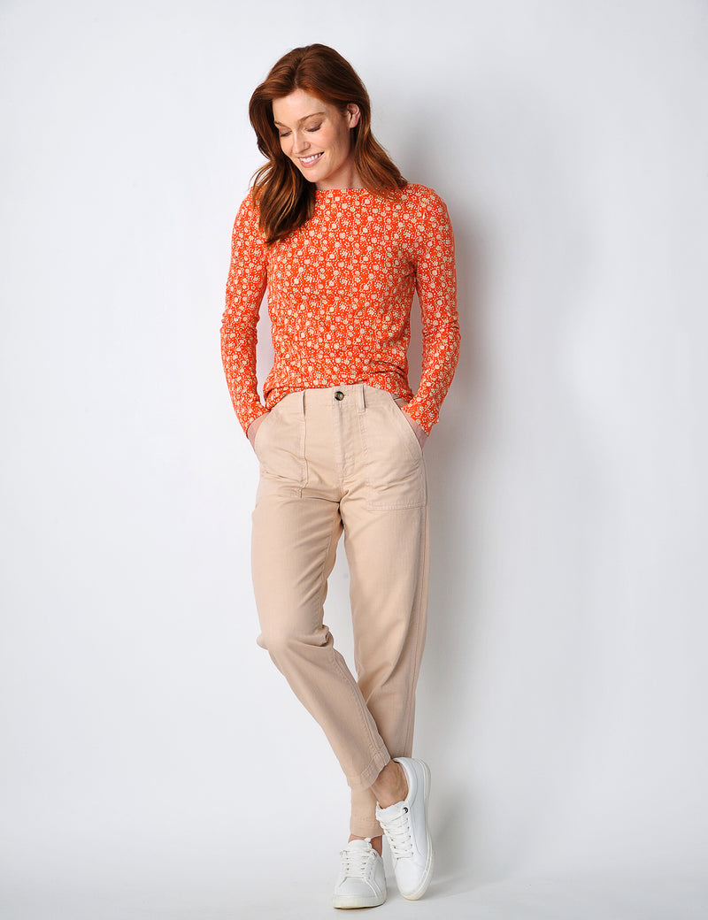Cambourne Trousers in Cloudy White