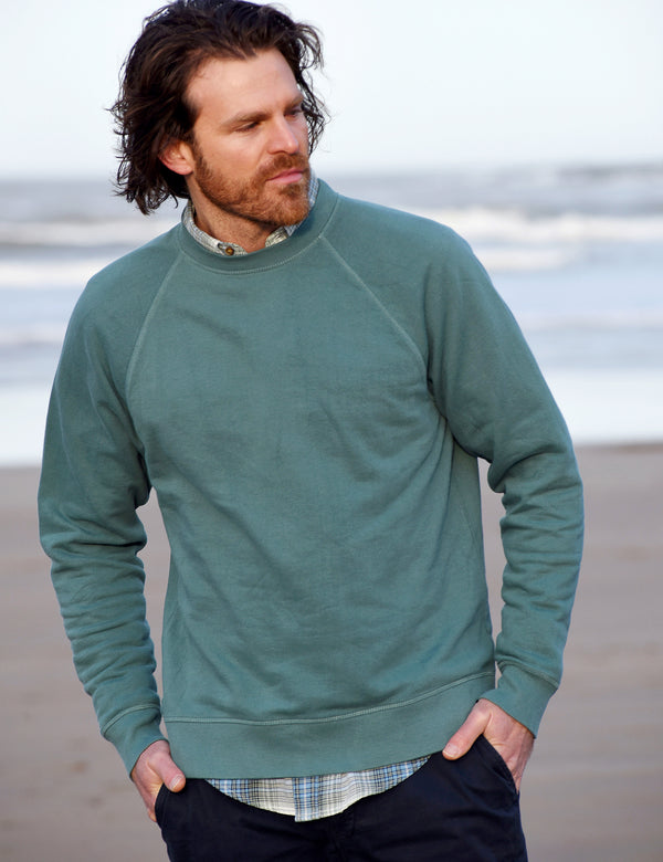 Hayle Sweatshirt Teal Green