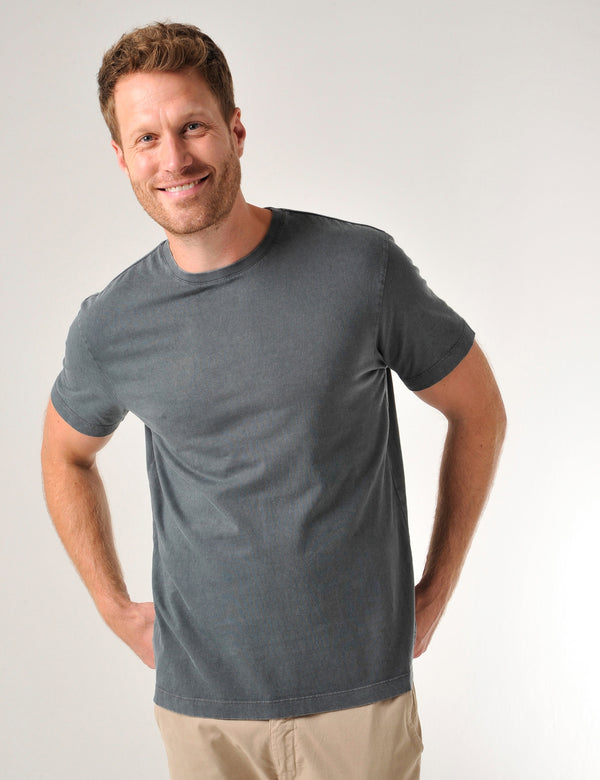 Newlyn T-Shirt Charcoal Grey