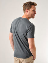 Newlyn T-Shirt Charcoal Grey