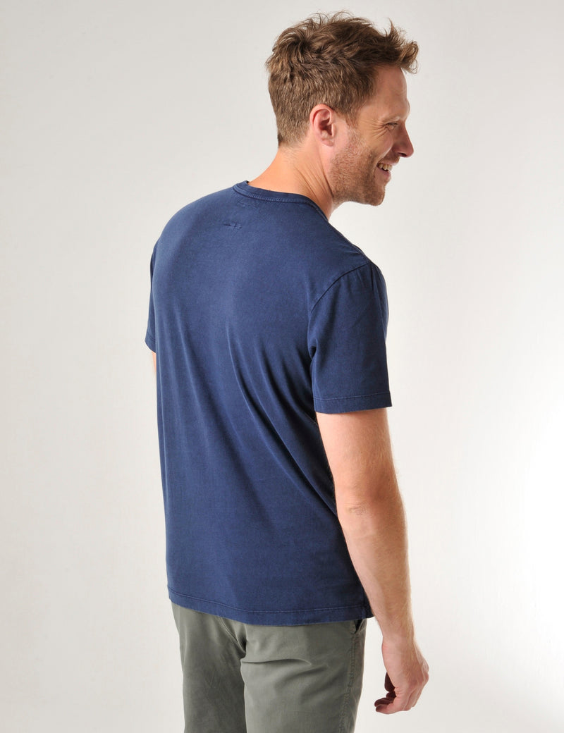 Newlyn T-Shirt Burgs Navy