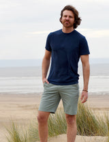 Newlyn T-Shirt Burgs Navy