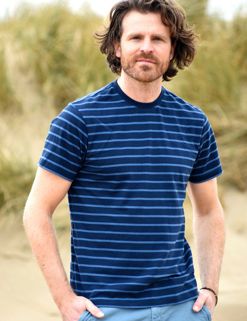 Welltown T-Shirt Burgs Navy