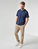 Welltown T-Shirt Burgs Navy