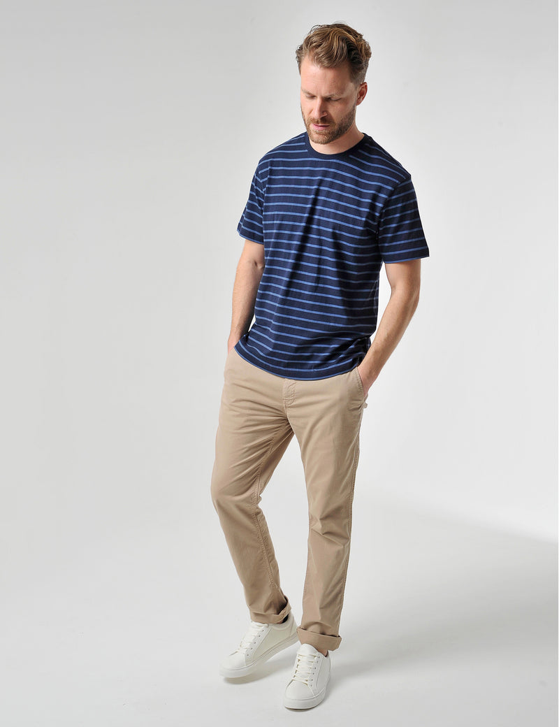 Welltown T-Shirt Burgs Navy
