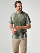 Welltown T-Shirt Deep Olive Green
