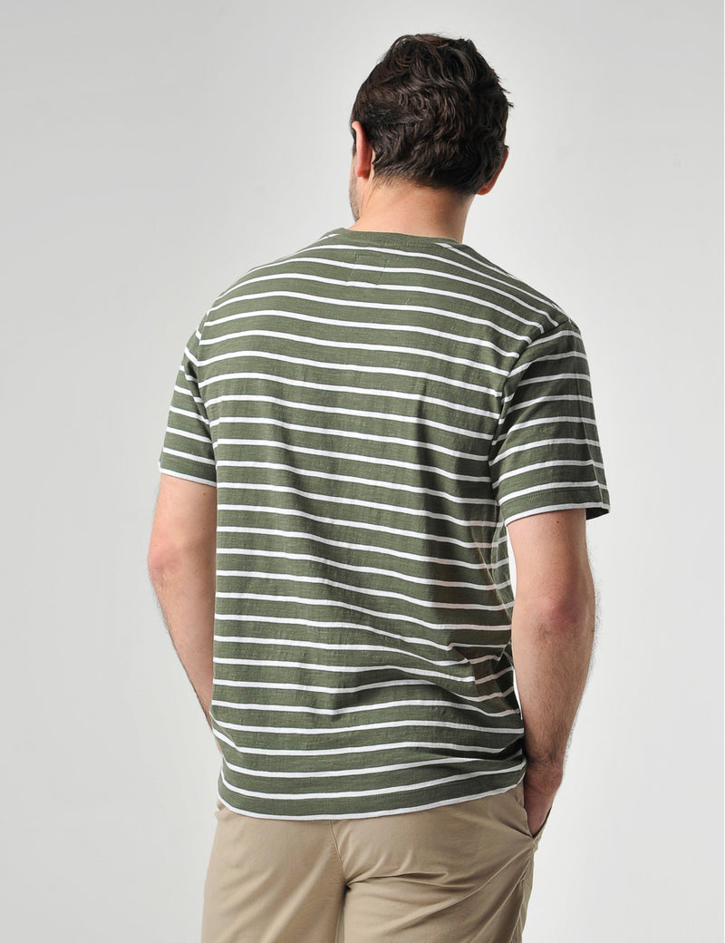 Welltown T-Shirt Deep Olive Green