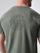 Porth T-Shirt Deep Olive Green