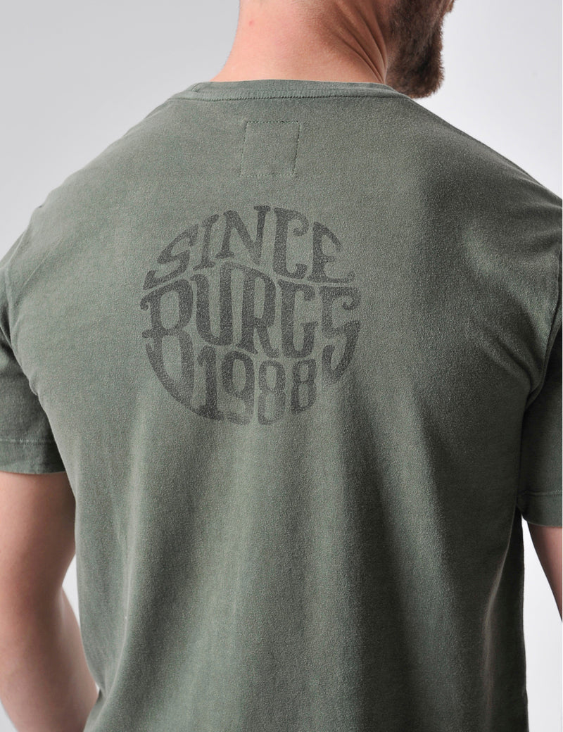 Porth T-Shirt Deep Olive Green