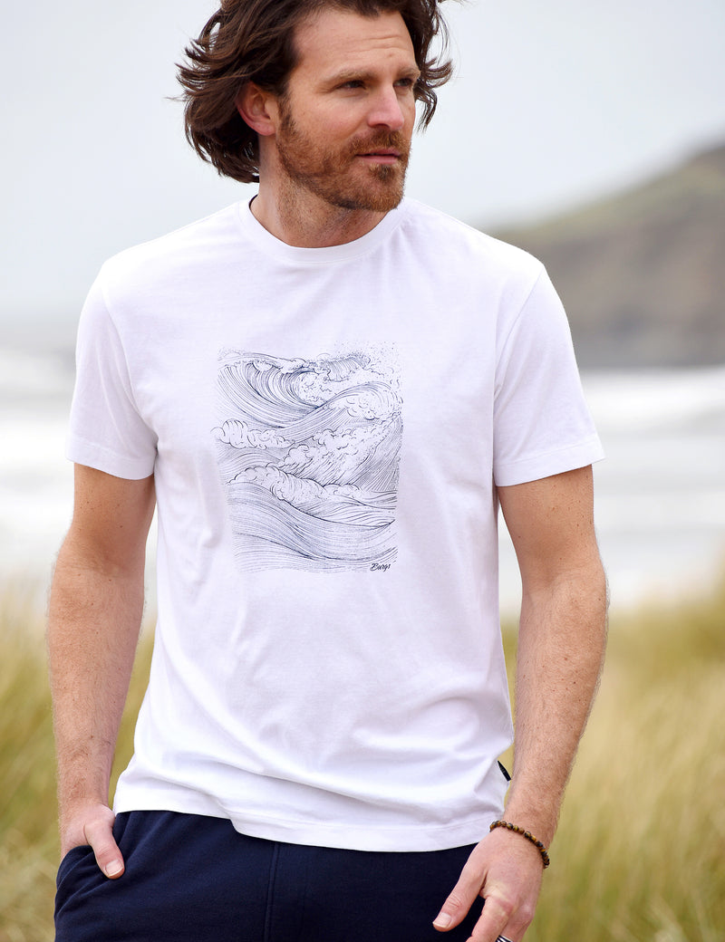 Helston T-Shirt Bright White