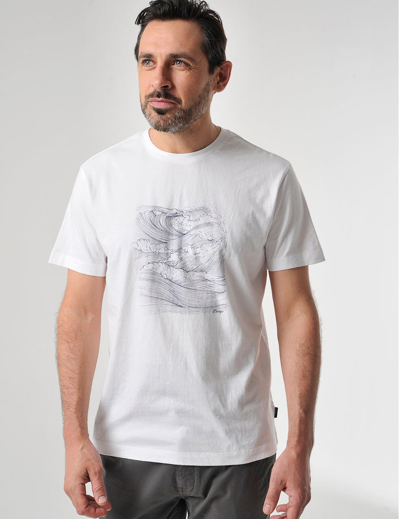 Helston T-Shirt Bright White