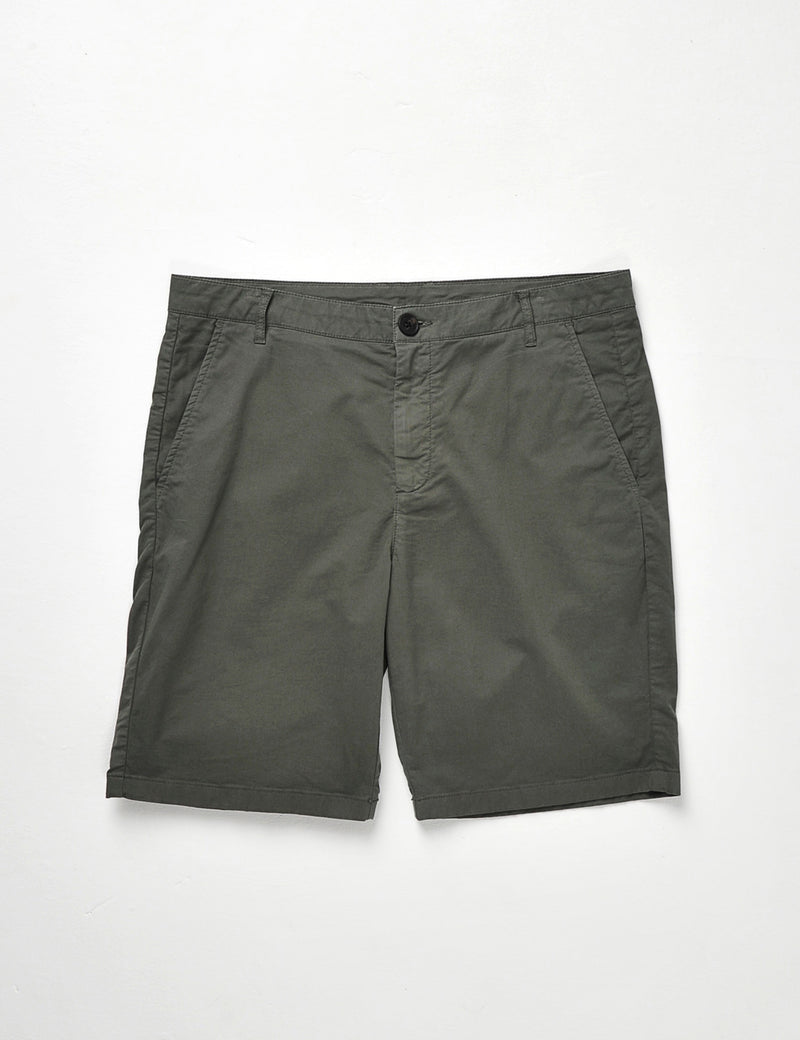 Helstone Shorts Deep Olive Green