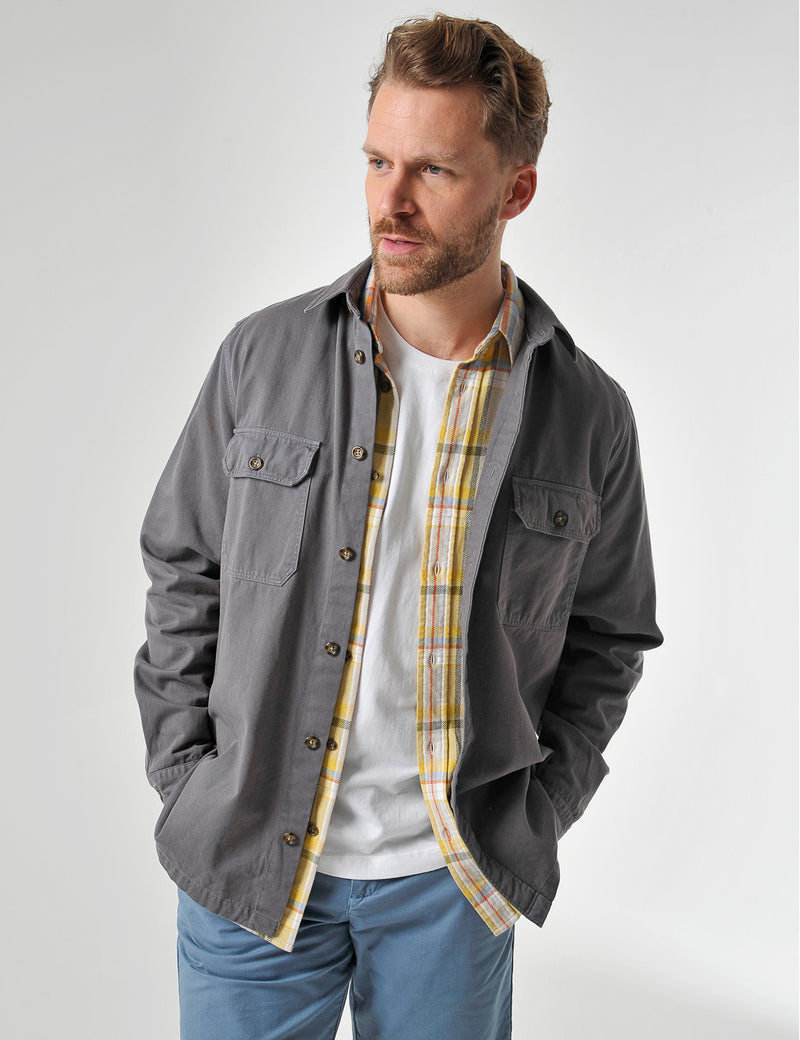 Saltash Shirt Charcoal Grey