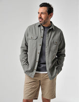 Saltash Shirt Deep Olive Green