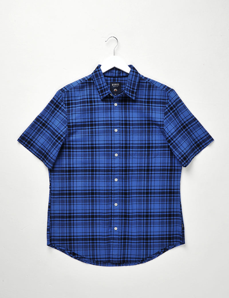 Padstow Short Sleeve Shirt Heritage Blue