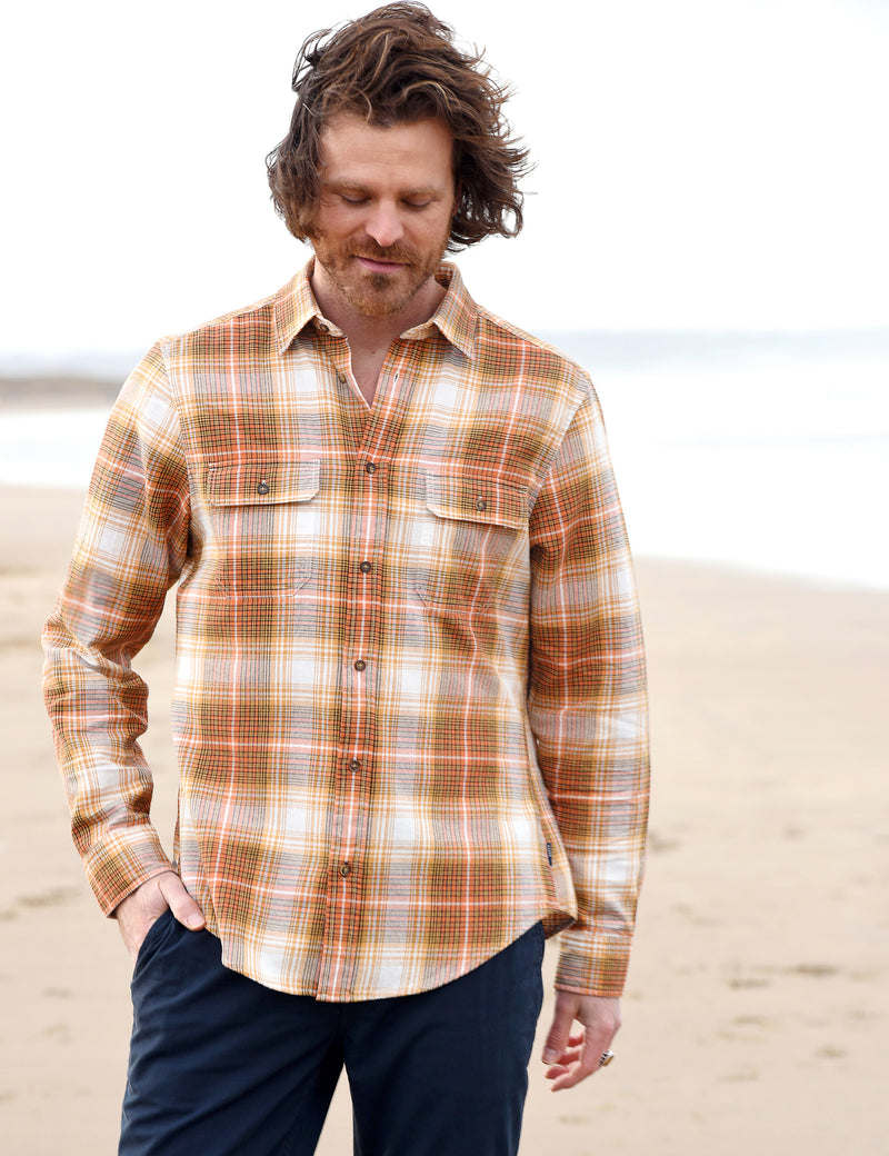 Callington Shirt Burnt Ochre