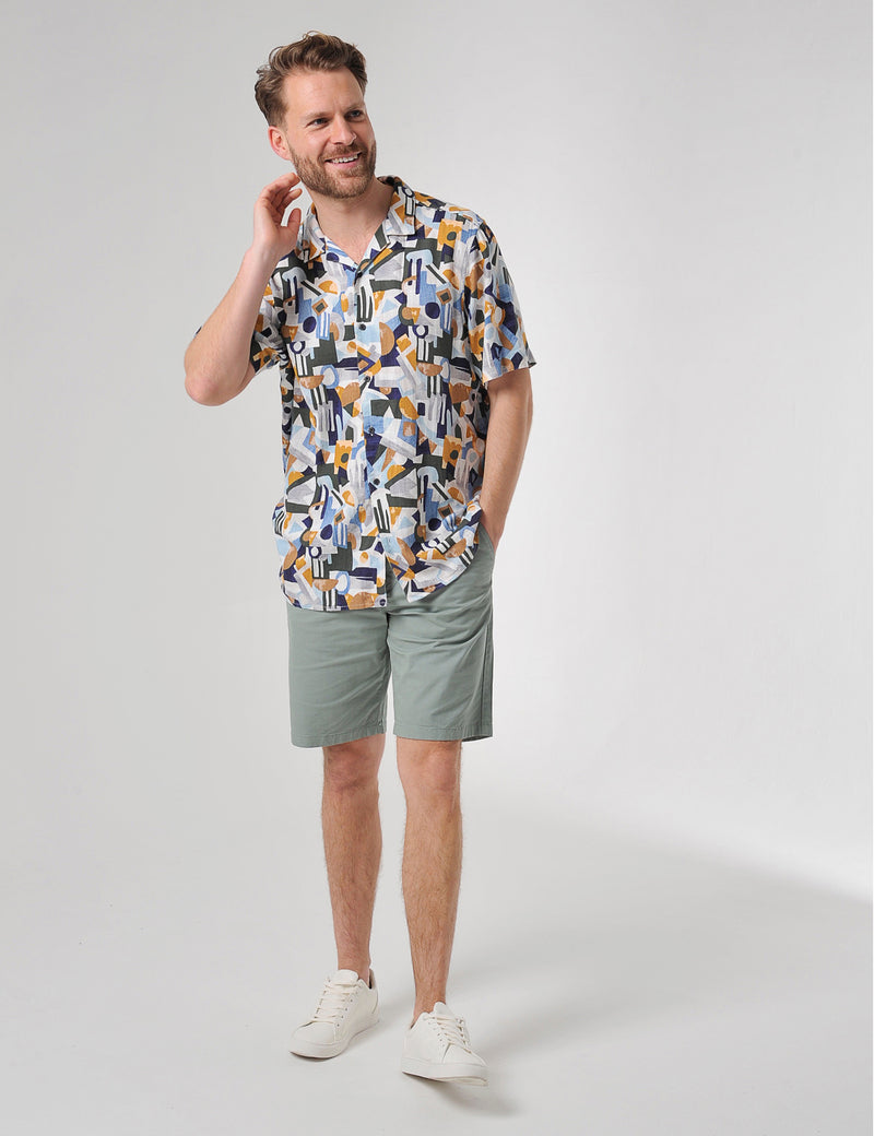 Bridgetown Short Sleeve Shirt - Heritage Blue