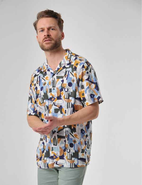 Bridgetown Short Sleeve Shirt - Heritage Blue
