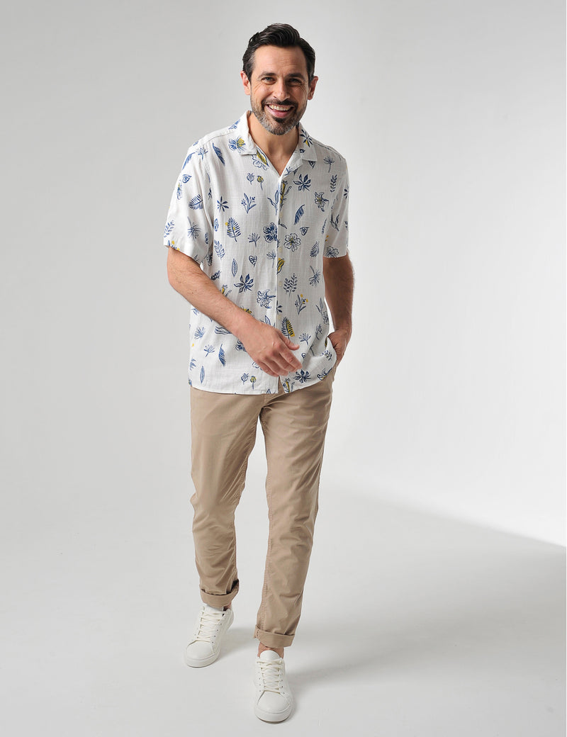 Bridgetown Short Sleeve Shirt - Chalk White