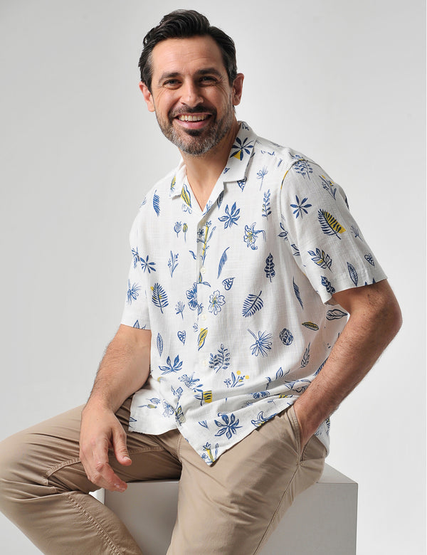 Bridgetown Short Sleeve Shirt - Chalk White