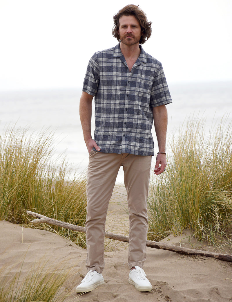 Tremore Short Sleeve Shirt - Storm Grey