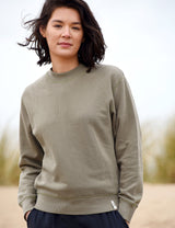 Drift Sweatshirt Deep Olive Green