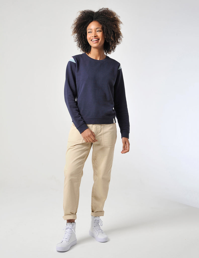 Rosehill Sweatshirt Burgs Navy