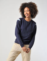 Rosehill Sweatshirt Burgs Navy