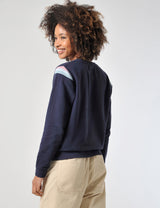 Rosehill Sweatshirt Burgs Navy