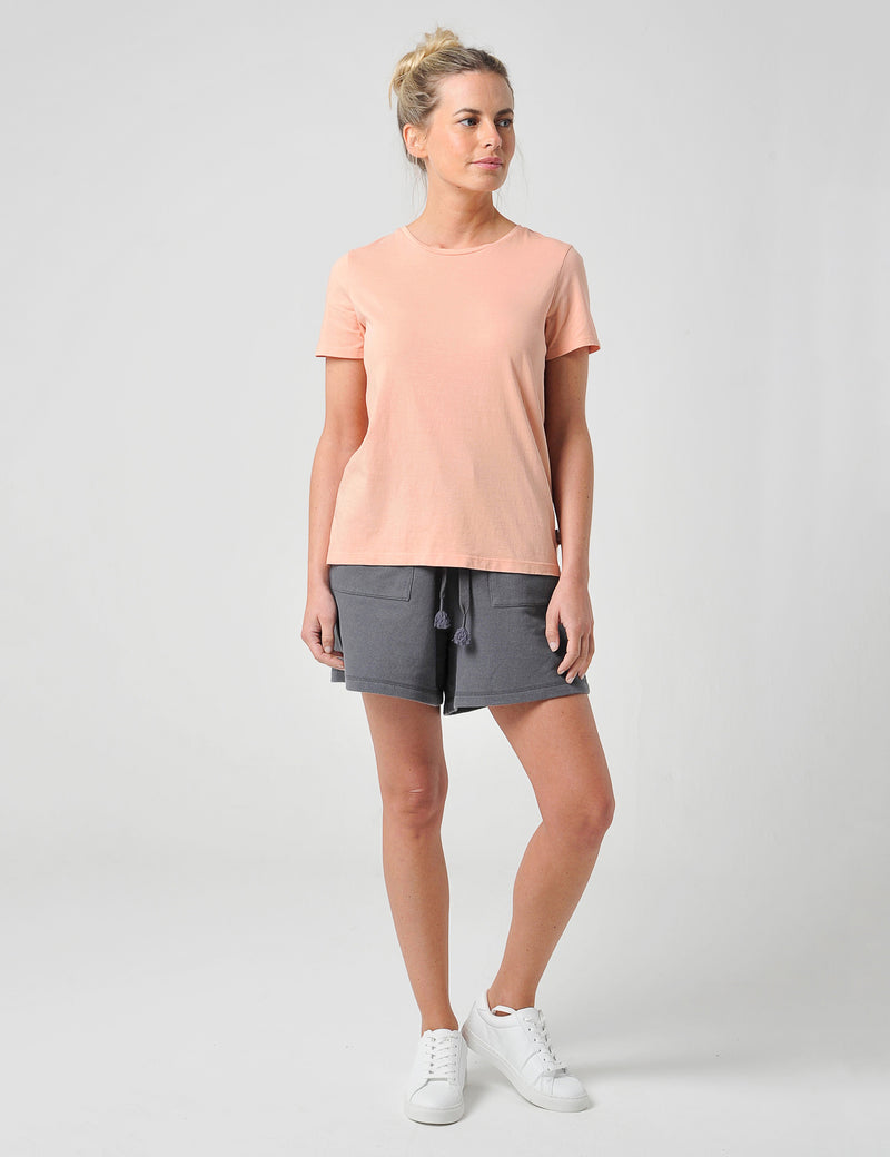 Cove T-Shirt Coral Pink